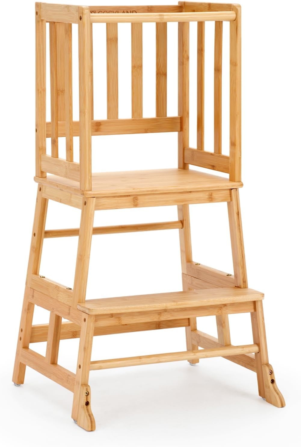 COSYLAND Leertoren FSC Bamboe met Kantelbeveiliging - 26% Korting