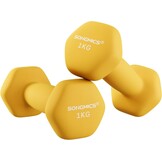 SONGMICS Dumbbells Set Blauw (2x4kg) - Nu 23% Korting!