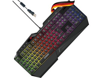Schwaiger GT108 Gaming Toetsenbord - 19% Korting!