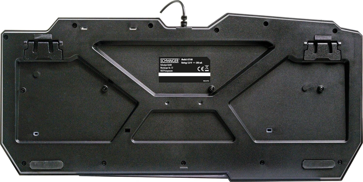 Schwaiger GT108 Gaming Toetsenbord - 19% Korting!