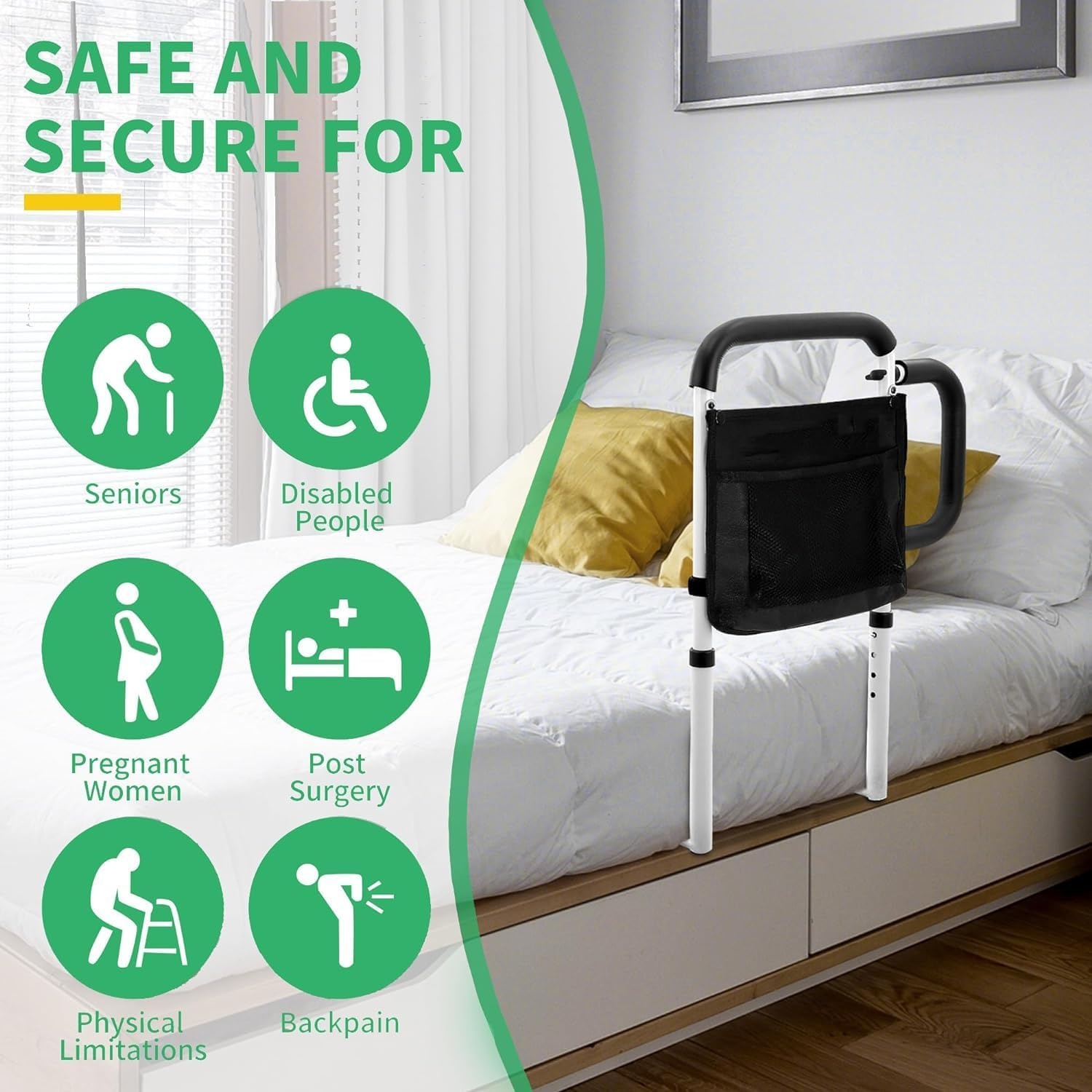 Jolitac Bedgreep: Stabiliteit & Gemak - 27% Korting!