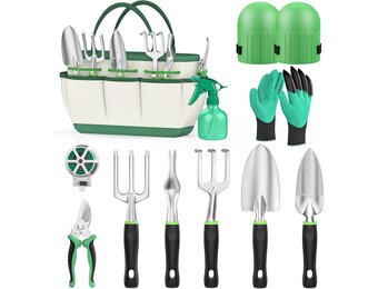 11-delige Tuingereedschap Set met Tas | 23% Korting