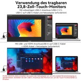 23,8" Touchscreen Monitor (Geretourneerd) - 29% Korting