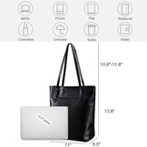 S-ZONE Dames Tote Bag | 28% Korting