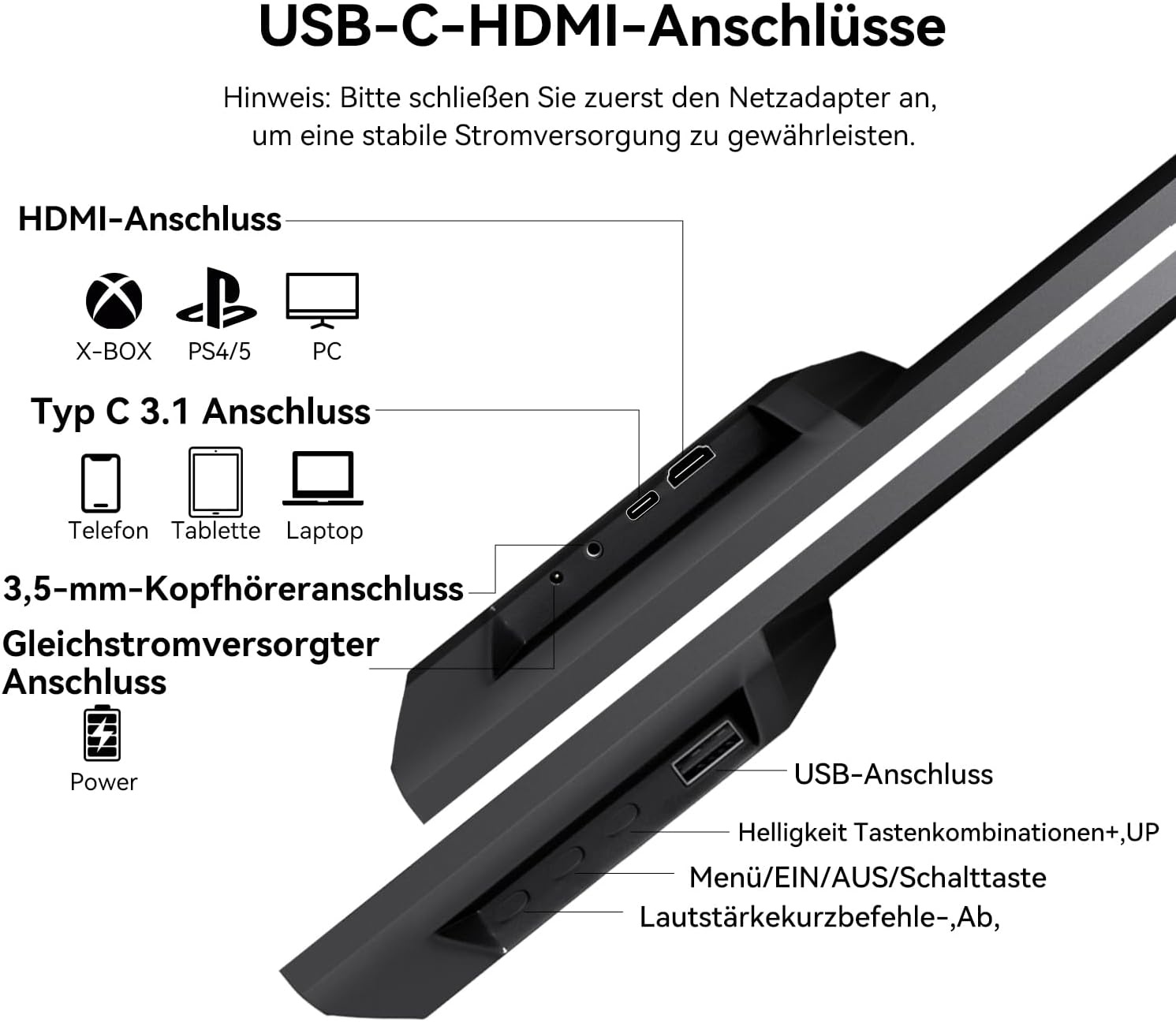 23,8" Touchscreen Monitor (Geretourneerd) - 29% Korting