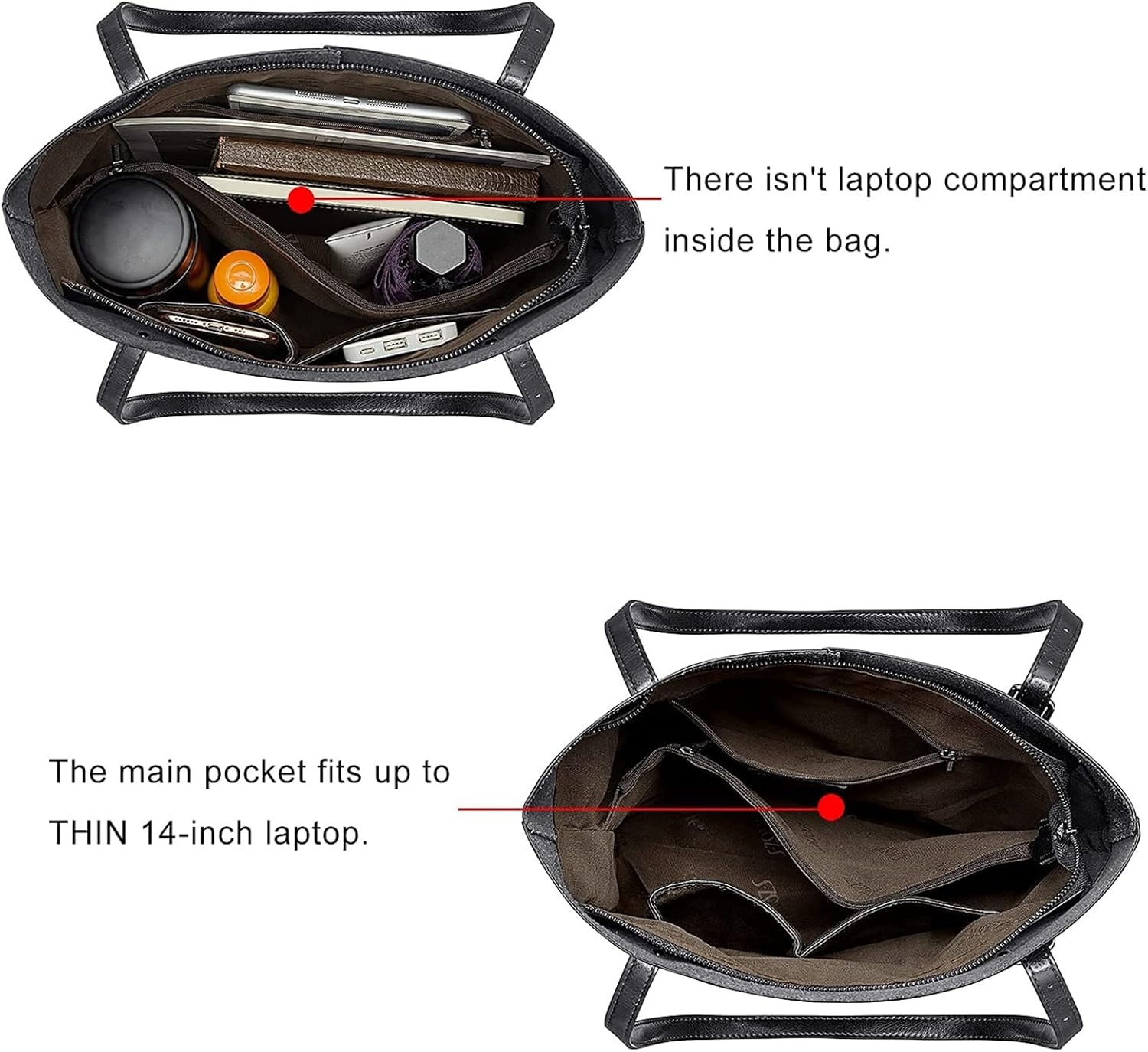 S-ZONE Dames Tote Bag | 28% Korting