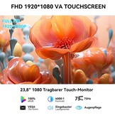 23,8" Touchscreen Monitor (Geretourneerd) - 29% Korting