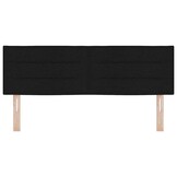 vidaXL Hoofdbord Verstelbaar - Zwart Stof - 160 cm - 39% Korting!