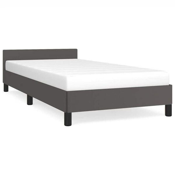 vidaXL Bedframe Grijs 80x200 cm - 46% Korting!
