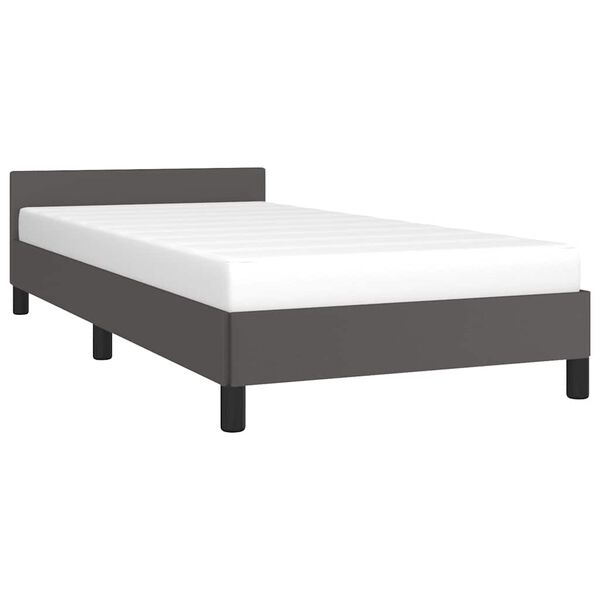 vidaXL Bedframe Grijs 80x200 cm - 46% Korting!