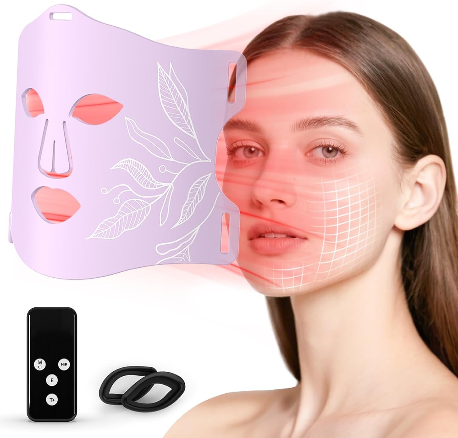 LED Gezichtsmasker met Kleur & Koeling - 35% Korting