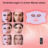 LED Gezichtsmasker met Kleur & Koeling - 35% Korting