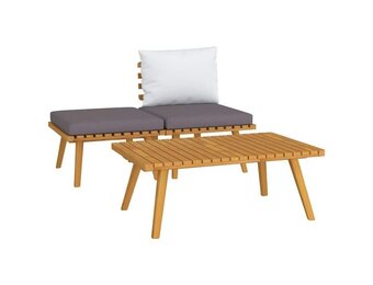 vidaXL Loungeset Acaciahout: 42% Korting!