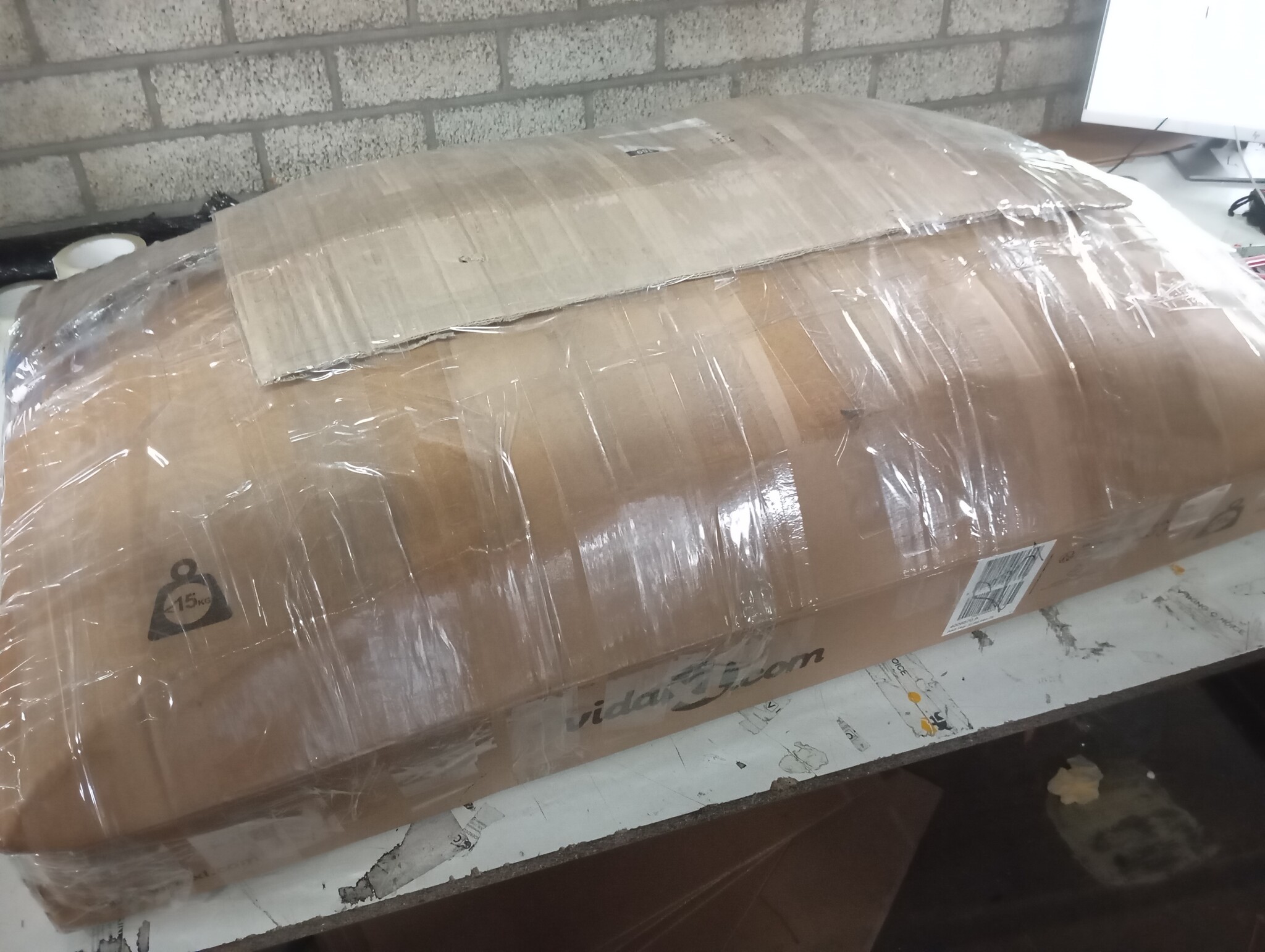 vidaXL Tuinbank Aluminium Zwart - 67% Korting