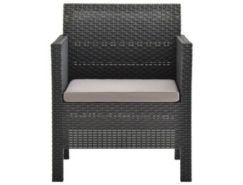 VidaXL Rattan Tuinstoel met Kussen - 46% Korting!