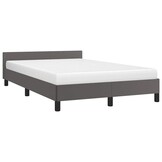 vidaXL Bedframe Grijs 120x200cm - 46% Korting