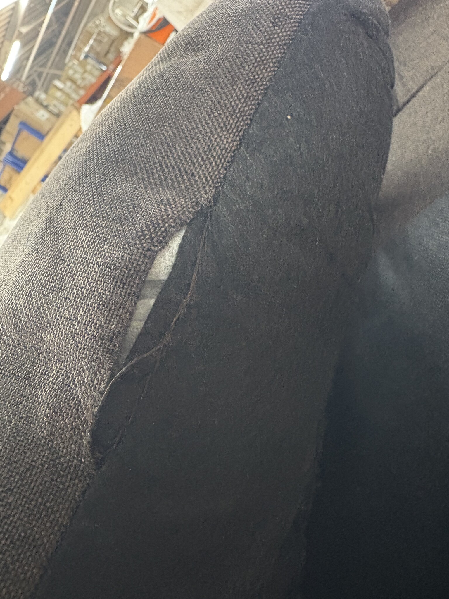 vidaXL Massagestoel Stof Donkerbruin - 67% Korting!