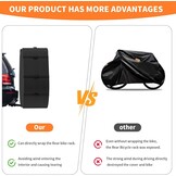 Fietshoes voor 2 fietsen op trekhaak - 35% Korting!