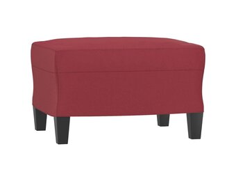 VidaXL Voetenbank Wijnrood (60x50x41 cm) - 39% Korting!