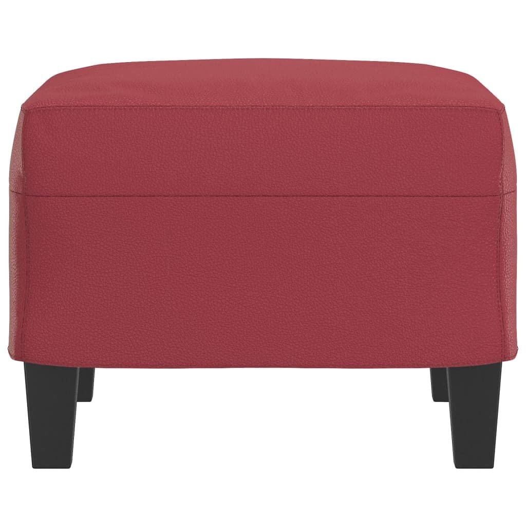 VidaXL Voetenbank Wijnrood (60x50x41 cm) - 39% Korting!