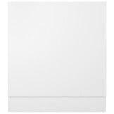 vidaXL Vaatwasserpaneel Lyon 59,5x3x67 cm bewerkt hout wit