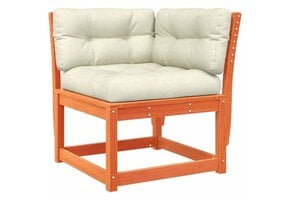 vidaXL Grenenhouten Tuinhoekbank met Kussens - 46% Korting!