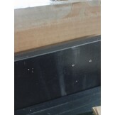 vidaXL Badkamerkast 30x30x130 cm bewerkt hout zwart