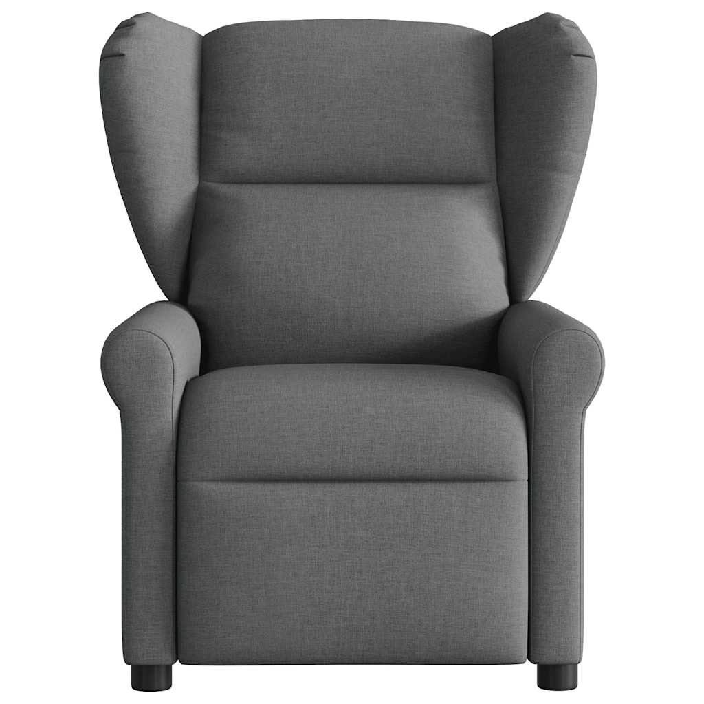 VidaXL Fauteuil Verstelbaar Stof Donkergrijs - 67% Korting!