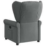 VidaXL Fauteuil Verstelbaar Stof Donkergrijs - 67% Korting!
