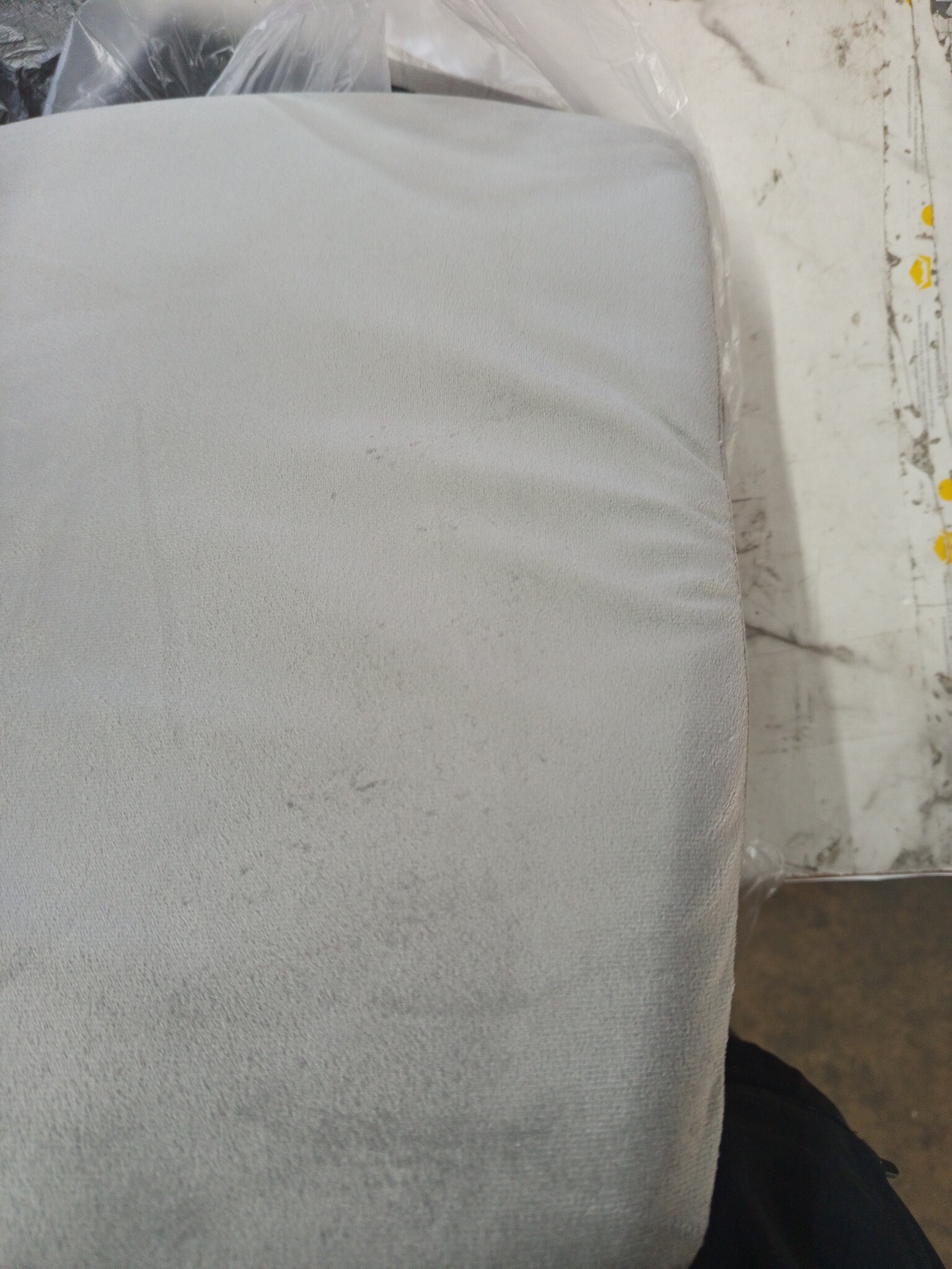 Lichtgrijze Relaxstoel van Fluweel - 65% Korting!