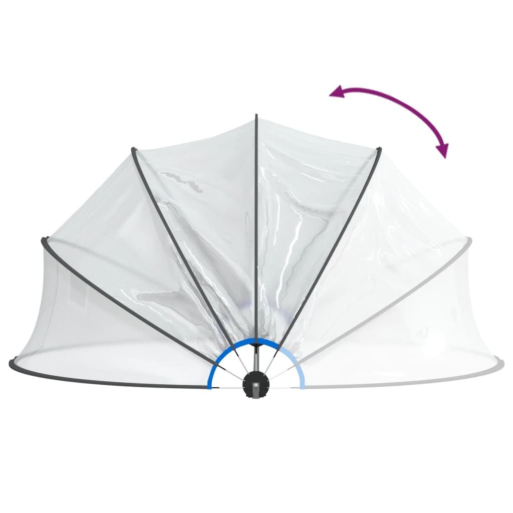vidaXL Zwembadkoepel 500x250cm - 41% Korting