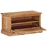 VidaXL Schoenenopbergbank Acaciahout (85x40x45 cm) - 61% Korting