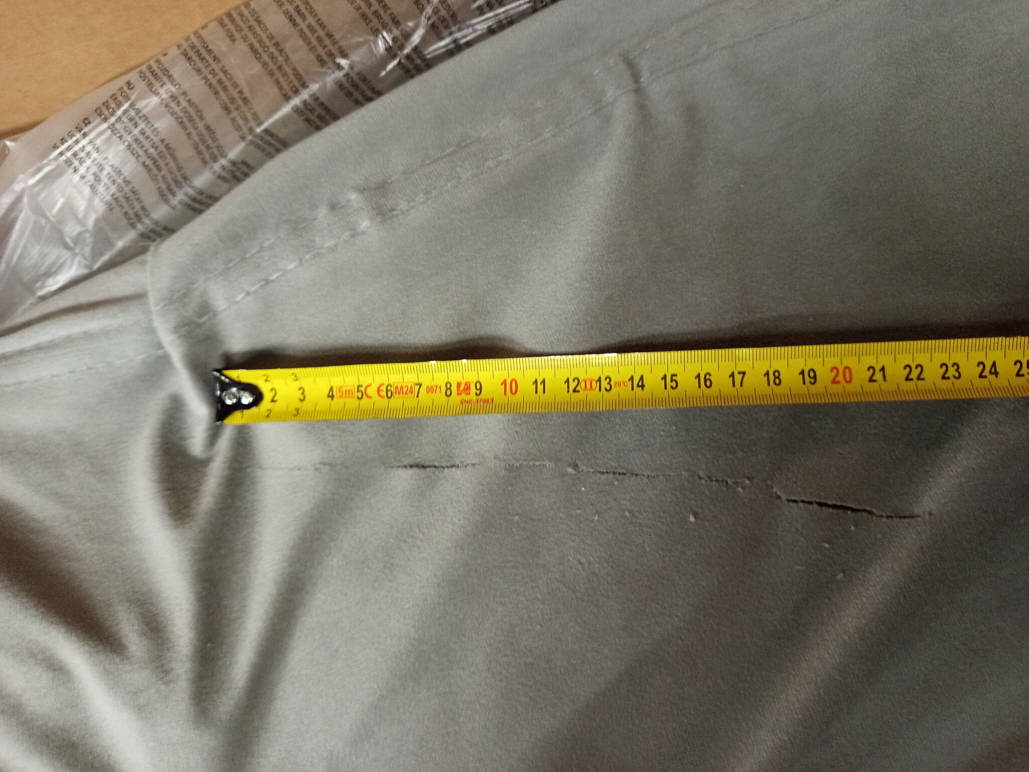 VidaXL Slaapbank 100x200cm Fluweel Lichtgrijs - 67% Korting!