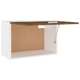 Hangkast Bruin Eiken - 70% Korting!