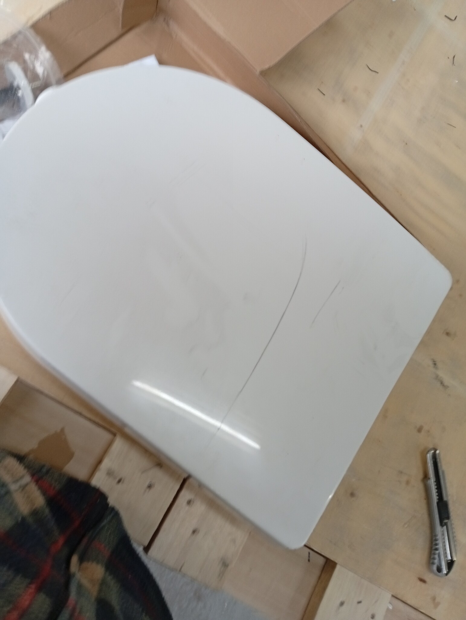 vidaXL Toiletbril soft-close met quick-release ontwerp vierkant wit