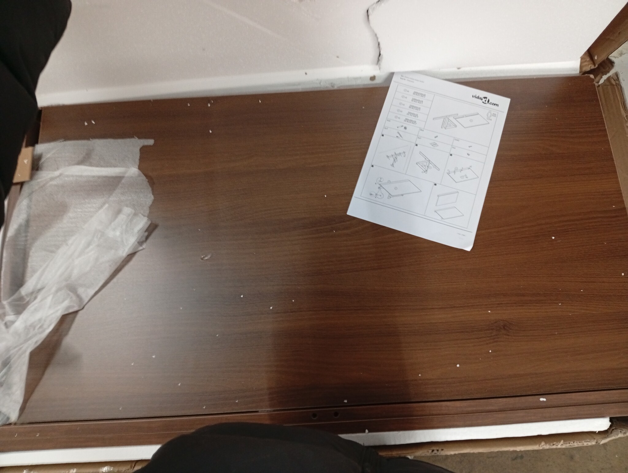 Opvouwbare Wandtafel Bruineiken - 100x60 cm (57% Korting!)