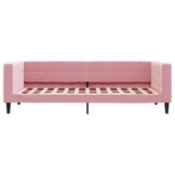 VidaXL Slaapbank Fluweel Roze - 90x200 cm (63% Korting!)