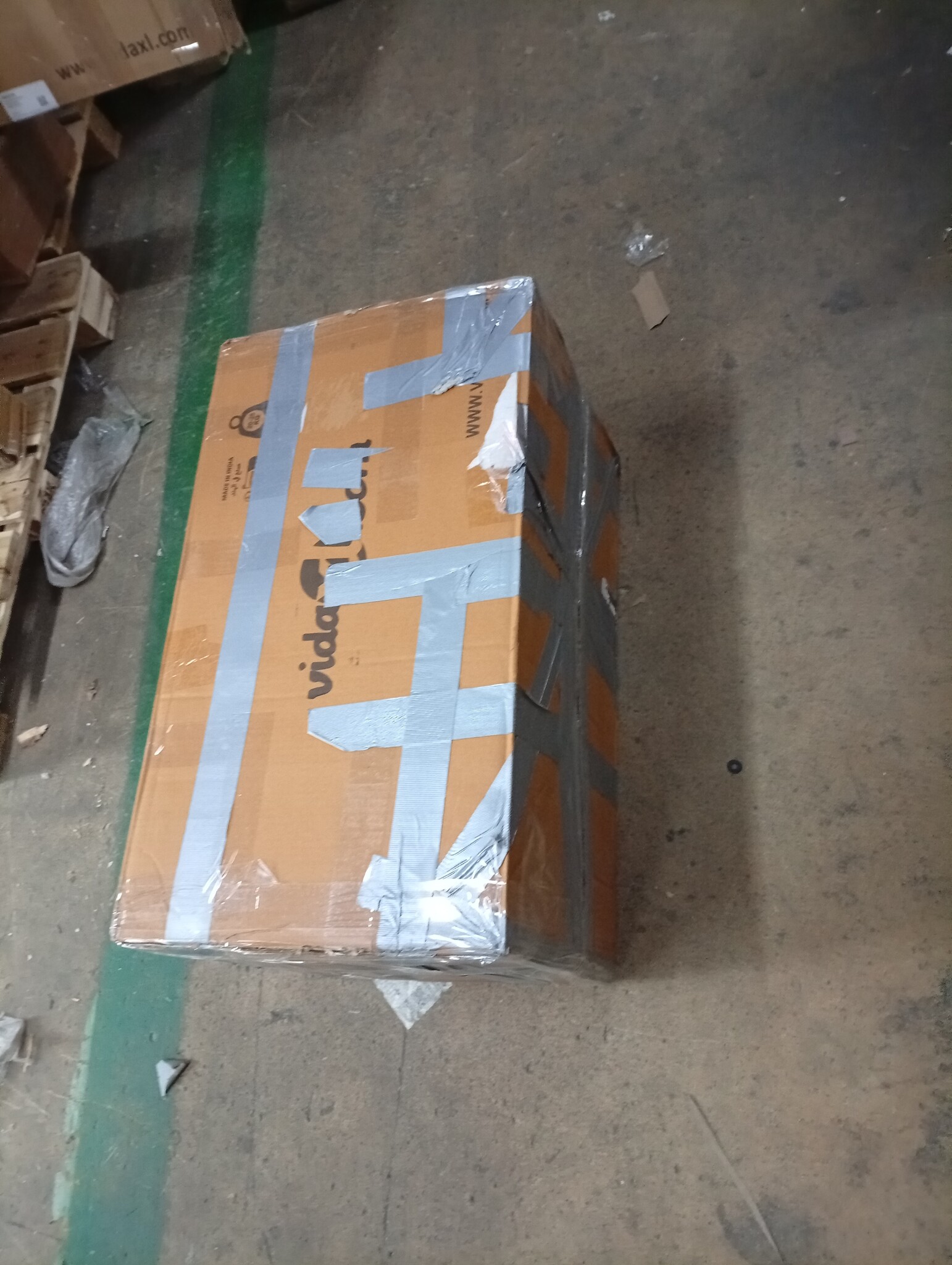 vidaXL Salontafel 70x70x40 cm ruw mangohout