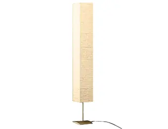 vidaXL Vloerlamp met stalen standaard 170 cm beige