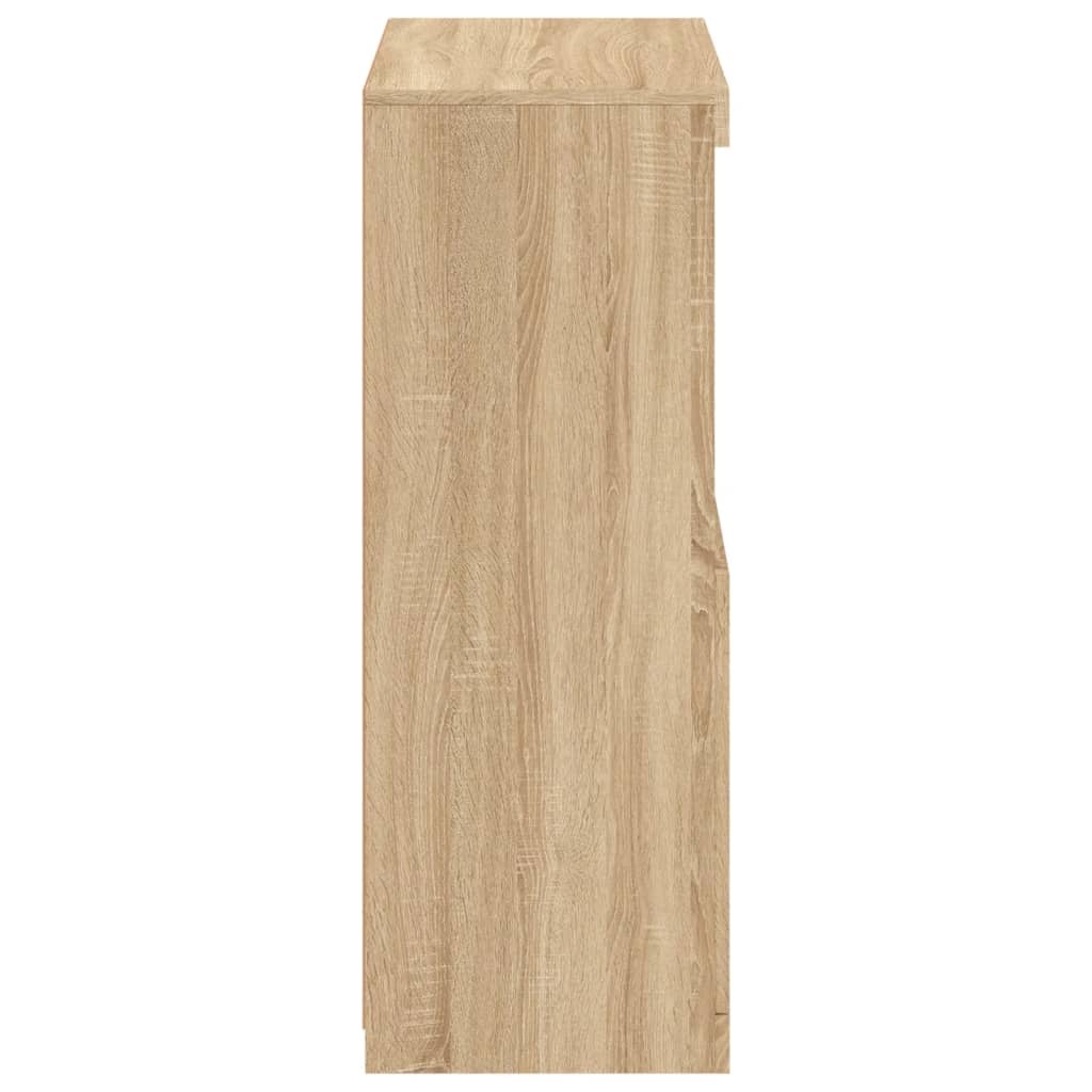 VidaXL Bijzetkast Sonoma Eiken - 68% Korting!