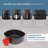 Philips Airfryer Bakset met 5 Muffinvormen - 47% Korting!