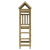 Speelhuis Hout met Glijbaan/Ladder/Klimwand - 54% Korting!