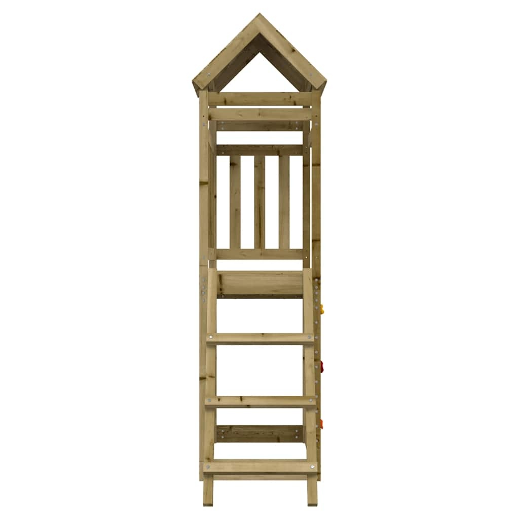 Speelhuis Hout met Glijbaan/Ladder/Klimwand - 54% Korting!