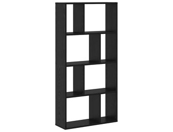 Boekenkast Zwart Eiken (60x20x120cm) - 31% Korting