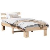 vidaXL Bedframe Bruin 90x200cm - 34% Korting!