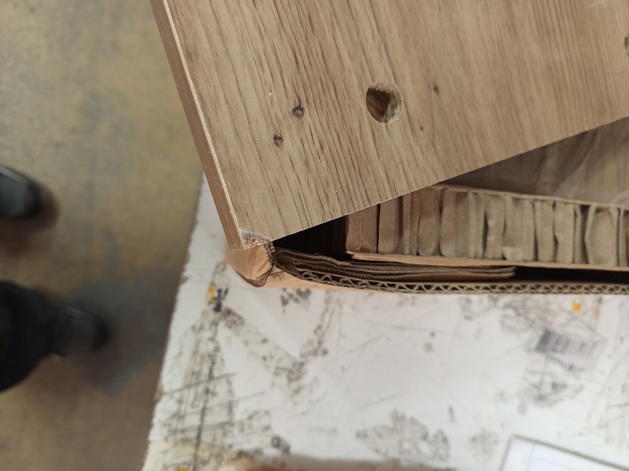 vidaXL Kamerscherm/Boekenkast Eikenhout 69,5x29x69,5 cm - 50% Korting