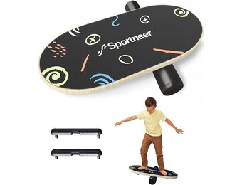 Sportneer Houten Balance Board Kinderen - 24% Korting
