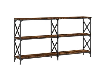 vidaXL Wandtafel Gerookt Eiken - 53% Korting!