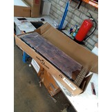 vidaXL Wandtafel Gerookt Eiken - 53% Korting!