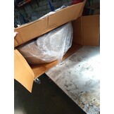 vidaXL Salontafel - Gehamerd Aluminium Messing (54% Korting)